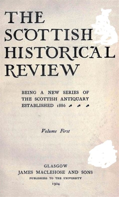 Download Scottish Historical Review 
