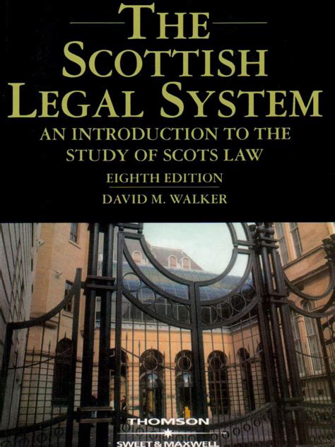 Read Scottish Legal System Law Essentials Scots Law Essentials 