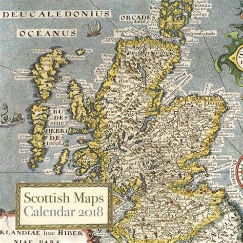 Full Download Scottish Maps Calendar 2018 