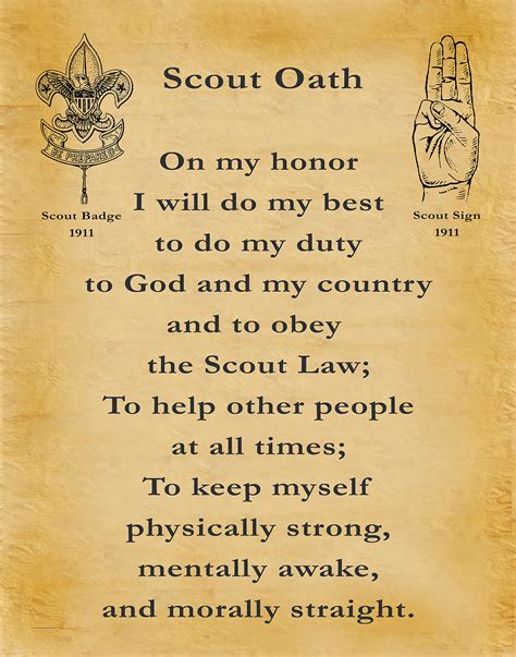 Scout And Guide Pledge