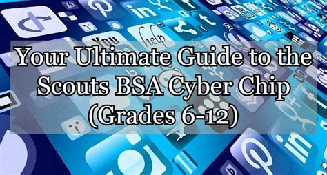 Scouts Bsa Cyber Chip Grades 6 12 Guide Cyber Chip 6th Grade - Cyber Chip 6th Grade