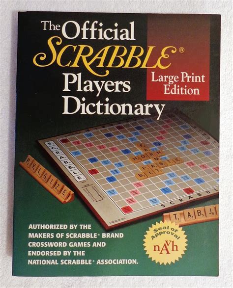 Scrabble Dictionary Pdf