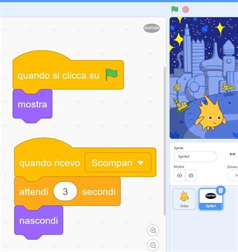Scratch Challenge Lingua Inglese