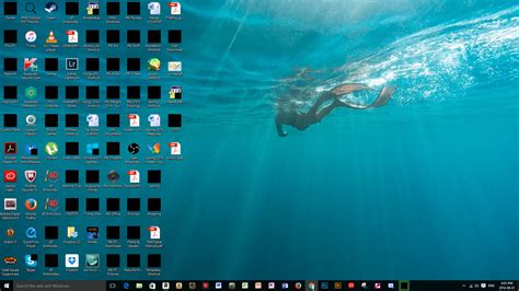 screen becomes black, but desktop icons visible - Ten Forums