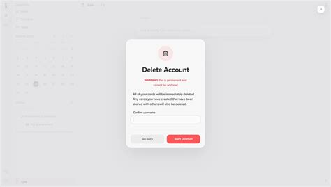 Scriber Delete Account