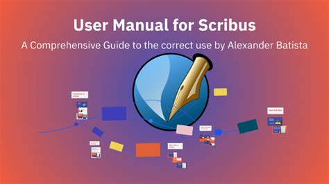 Read Online Scribus User Manual 