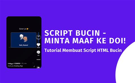 script html bucin minta maaf | Script HTML Bucin Terbaik Tahun 2025 Download