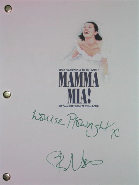 Script Mamma Mia Musical