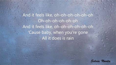 Script Rain Lyrics