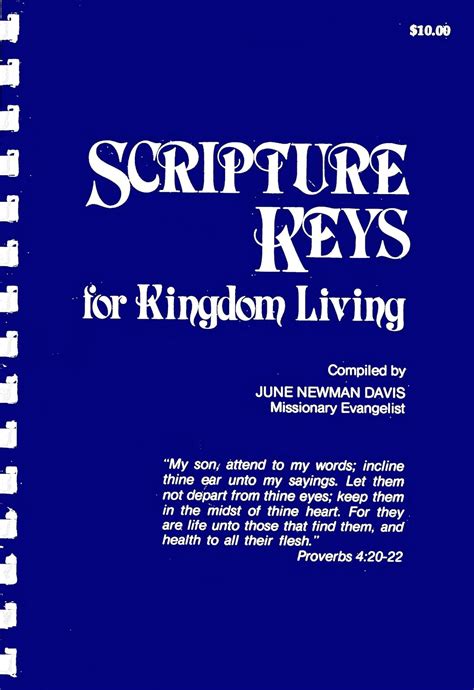Scripture Keys For Kingdom Living
