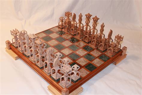 Scroll Saw Chess Pieces