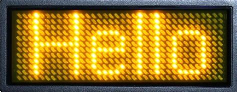 Scrolling Led Display Project