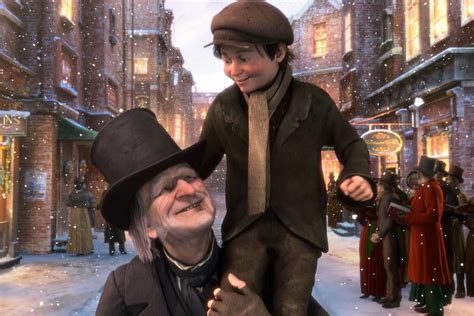 Scrooge With Tiny Tim