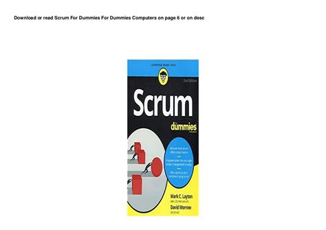 Scrum For Dummies (For Dummies (Computers))