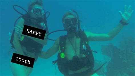 scuba dive nude