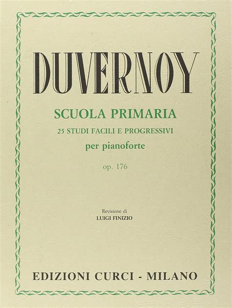 Download Scuola Primaria Del Pianoforte Opera 176 25 Studi Facili E Progressivi 