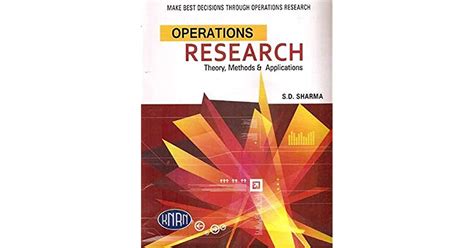 Read Online Sd Sharma Operations Research Wordpress 