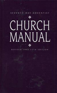 sda church manual 2013