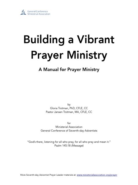 Sda Invocation Prayer