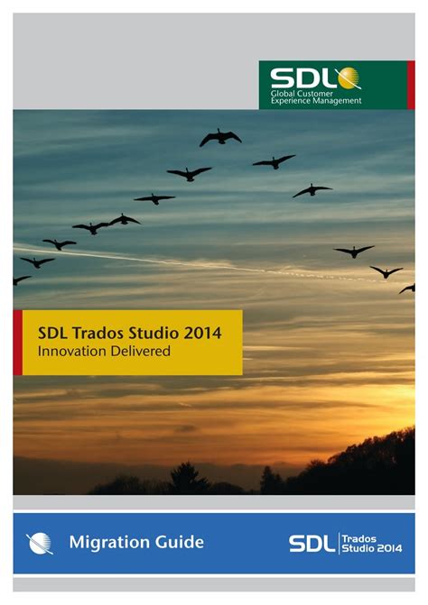 Read Sdl Trados Studio 2014 Sp2 Migration Guide 