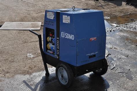 Sdmo Sd 6000 E 2 Electric Start Diesel Generator 6 5 Kva