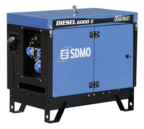 Read Online Sdmo Sd 6000 E 2 Electric Start Diesel Generator 6 5 Kva 