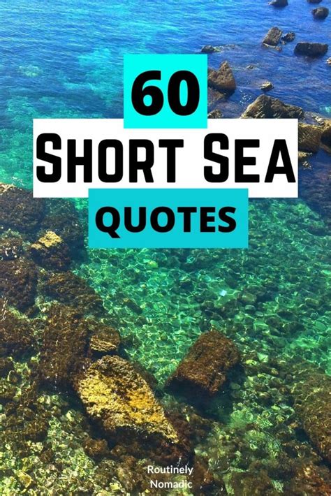 Sea Quotes Short