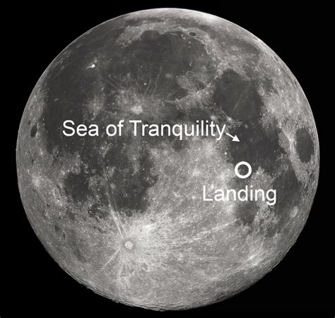 Sea Tranquility Moon