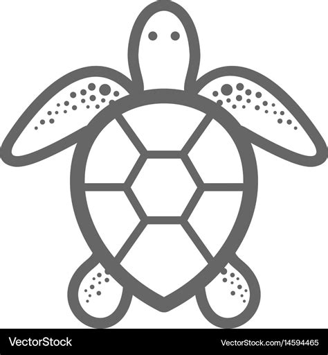 Sea Turtle Outline Royalty Free Images Shutterstock Turtle Patterns To Trace - Turtle Patterns To Trace