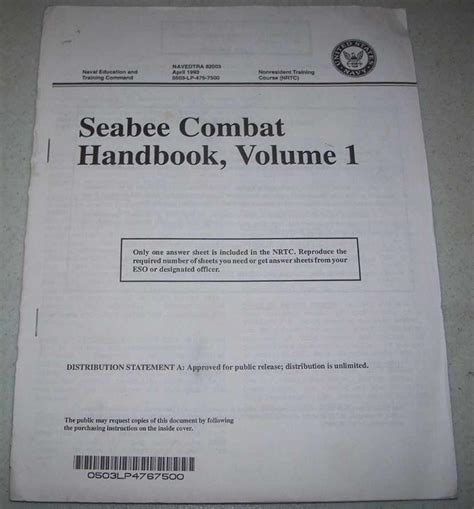 Download Seabee Combat Handbook Answer Key 