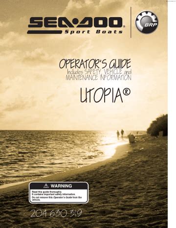 Download Seadoo Utopia Operators Guide 