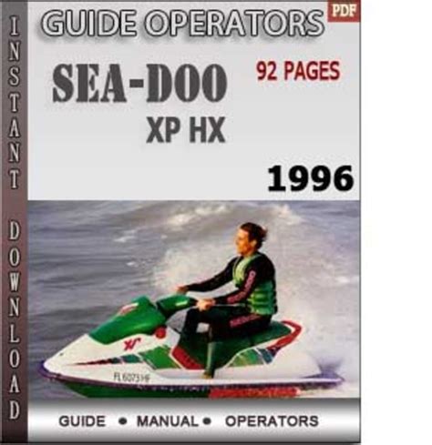 Download Seadoo Xp 1996 Manual File Type Pdf 