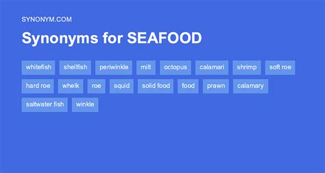 Seafood Synonym