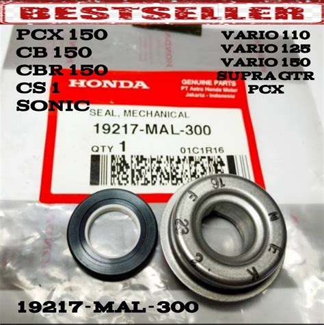 SEAL WATER PUMP VARIO 125：Honda Vario 125 phiên bản 2025 ra mắt tại Việt Nam, giá từ 40,7