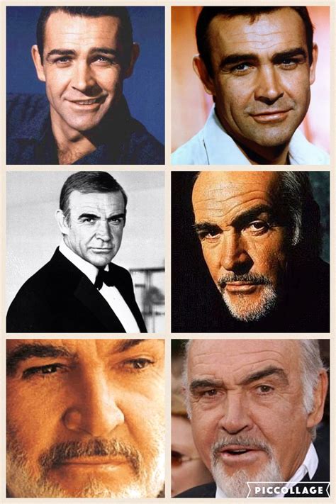 sean connery age progression