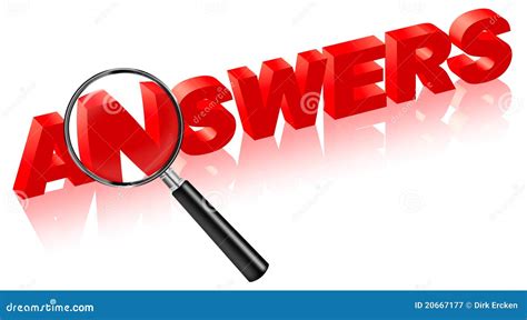 search for answers to questions