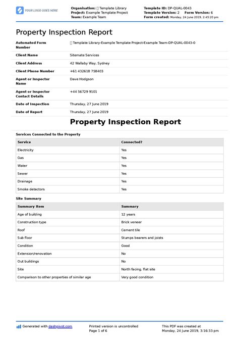 search report of property pdf