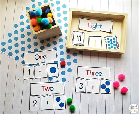Seasonal Preschool Montessori Toddler Math Activity Montessori Preschool Math Activities - Montessori Preschool Math Activities
