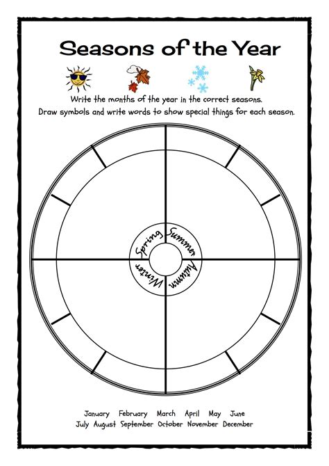 Seasons Of The Year Activities For Kindergarten And Season Activity For Kindergarten - Season Activity For Kindergarten