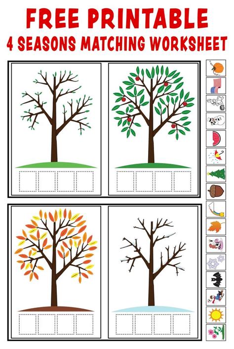 Seasons Printable Activities For Kindergarten And Preschool Season Worksheets For Preschool - Season Worksheets For Preschool