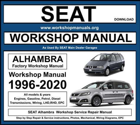 Full Download Seat Alhambra Workshop Manual Pdf 