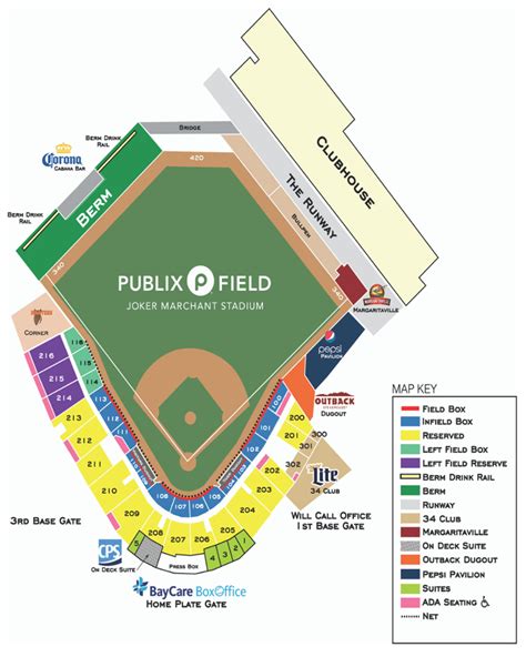 seating chart Flying Tigers - MiLB.com