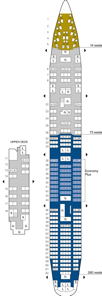 Seating Chart On United Airlines