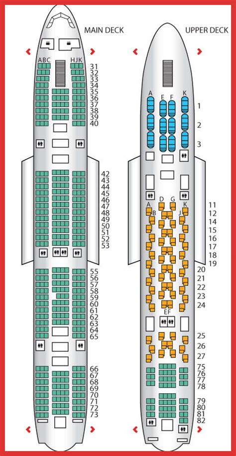 Seating Plan For A380
