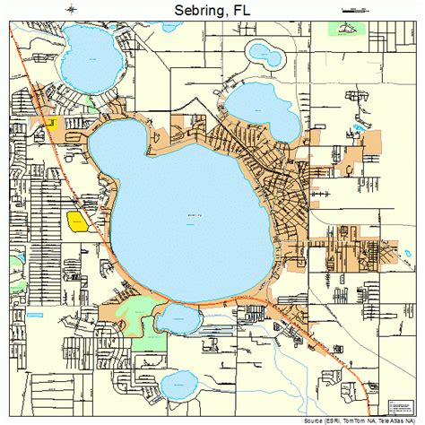 sebring fl map of florida