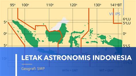 sebutkan letak astronomis indonesia