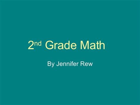 Second 2nd Grade Math Powerpoint Classroom Games 2nd Grade Powerpoint Lessons - 2nd Grade Powerpoint Lessons