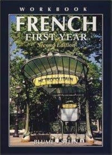 second edition french first year workbook answers