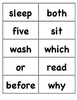 Second Flash Cards Tpt Second Grade Flash Cards - Second Grade Flash Cards