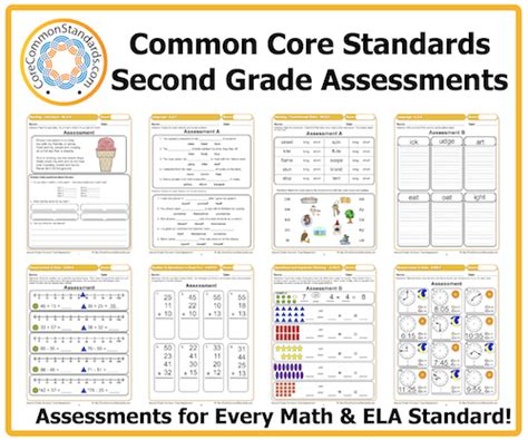 Second Grade Assessments Common Core Math Education To Second Grade Common Core - Second Grade Common Core